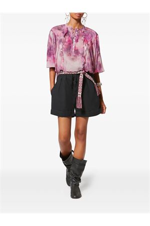 Top Vaporoso Veelia In Voile Di Cotone Stampato MARANT ÉTOILE | HT0854FAD1J13E40PK